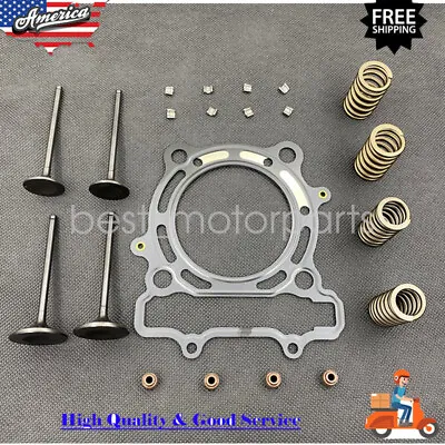 New Cylinder Intake Exhaust Gasket Valve Kit For Kawasaki KX250F 2004-2007 • $37.88