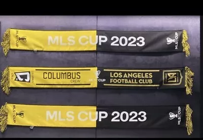 2023 Mls Cup Championship LAFC Vs Columbus Crew Scarf • $59.99