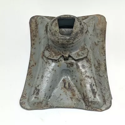 1960s Cadillac Gray Steel  U  Stamped Bumper Jack Base Plate OEM Vintage Used • $44.84