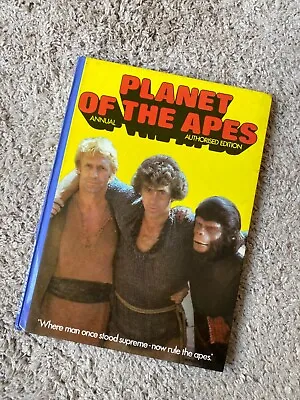 £0.99 • Buy Vintage Planet Of The Apes Authorised Edition Hardback Annual 1976 Brown Watson.