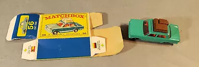 Vintage MATCHBOX  #56 Fiat 1500 & ORIGINAL Box • $10.50