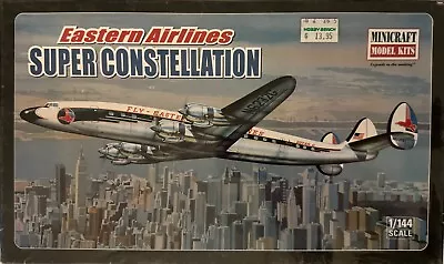 MINICRAFT Eastern Airlines LOCKHEED Super Constellation Kit #14491 NISB 1:144 • $45