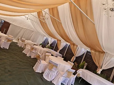 MARQUEE HIRE Including HeatingLightsFlooringTable & Chairs HIRE EALING • £1