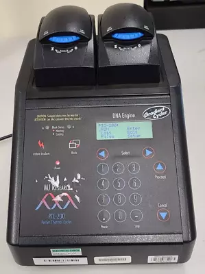 Bio-Rad MJ Research PTC-200 Dual 48-Well Block 96 PCR Thermal Cycler CHECK VIDEO • $450