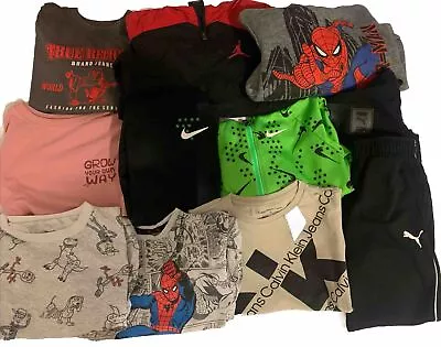 Boys Clothes Lot Size 6 Nike Puma Jordan True Religion Calvin Klein Disney • $28