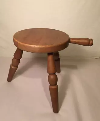 Vintage El Segundo Made In Japan Wooden 3 Legged Milking Stool • $9.99