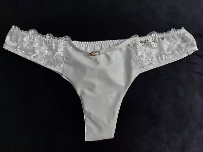 NEW Intimissimi Sexy Latex Effect Knickers White Size S • £12.99