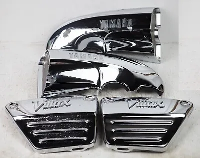 Chrome 85-07 YAMAHA VMAX VMX12 V-Max 1200 Air Scoop Ram Intake Side Panel Cover • $599.95