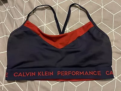 Calvin Klein Large Sports Bra • £3