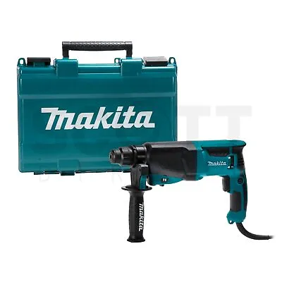 Makita HR2630 SDS Plus 3 Mode Rotary Hammer Drill 240V + Carry Case • £139.99