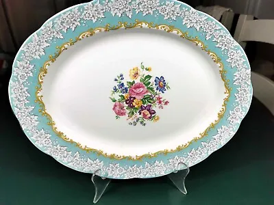 Royal Albert 'Enchantment' Oval Platter ...39cm X 30cm. • $275