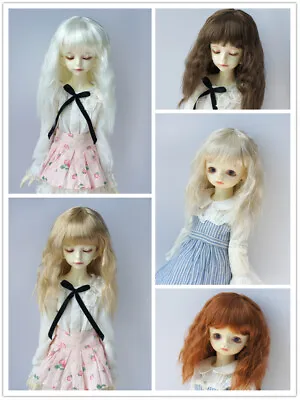 JD775 Curly BJD Synthetic Mohair Wig For OB11 YOSD MSD SD Blythe Hair Doll Wig • $23.99