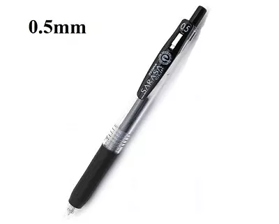 Zebra Sarasa Clip Gel Pen 0.5mm (JJS15-BK) - 1x ONLY BLACK  • $5.95