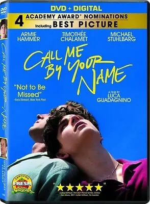 Call Me By Your Name New Dvd • $29.99