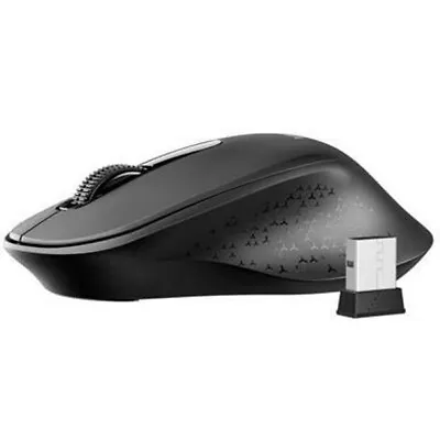 Victsing Mini Ergonomic Wireless Mouse 2.4G Quiet Mouse Black With USB • $7.10