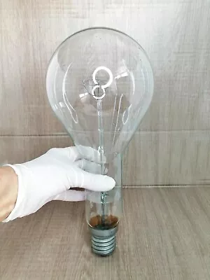 Vintage Large Light Bulb Incandescent Industrial High Power 220V Collectible • $49