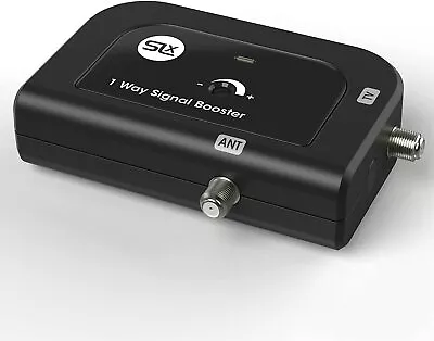 SLx TV Signal Booster Aerial Amplifier With F-Type Connection 4G & 5G Filtering • £24.99