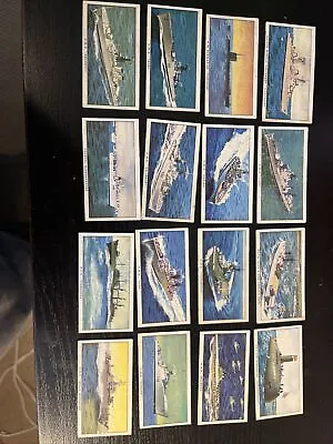 £5 • Buy Cat £24. Kellogg Ltd - Ships Of The British Navy Full Set 16 Trade Cards (13)