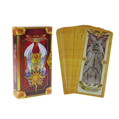 Anime Cardcaptor Sakura Clow Cards Cosplay Fortune Tarot Card Captor Full Set 56 • $9.48