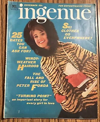 Ingenue V. 6 #11 (Nov. 1964 Dell Publishing Co.) No Mailing Label Peter Fonda • $15