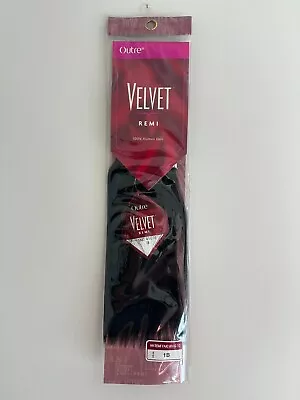 Outre 10 /#1B Velvet Remi 100% Yaki Human Hair 10  #1B • $29.99