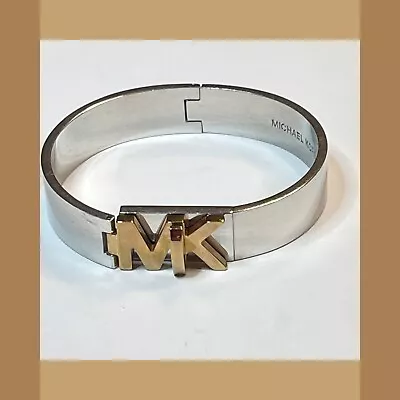 Michael Kors Gold Hinge Closure Bracelet RARE • $35