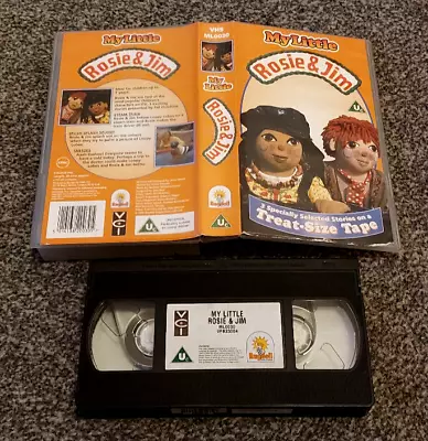 $14.98 • Buy My Little Rosie & Jim Steam Train Sneezes Splish Pal Vhs Video Kids Children