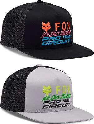 Fox Racing Fox X Pro Circuit Snapback Hat -  Mens Lid Cap • $39.95