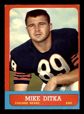 1963 Topps Football #62 Mike Ditka VG *g1 • $20