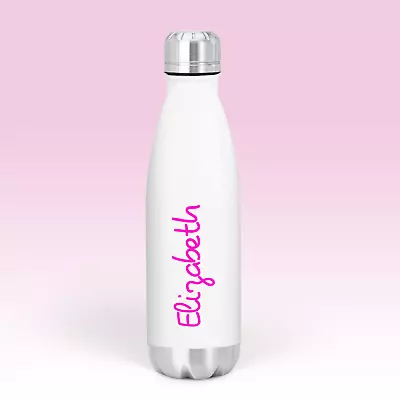 Personalised Name Island Of Love Aluminium Water Bottle - Reality TV Show Summer • £14.99