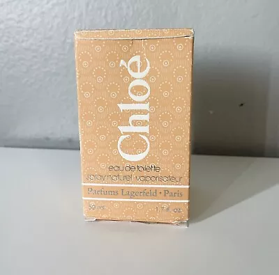 Chloe By Parfums Lagerfeld Eau De Toilette Spray 1.7 Oz 50 Ml Open Box VINTAGE • $165