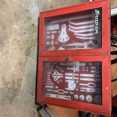 $600 • Buy SNAP-ON TOOLS Master Interchangeable Puller  Cabinet Storage Peg Board AS IS
