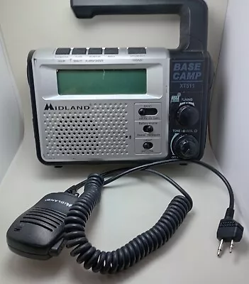 MIDLAND Radio BASE Camp XT511 W/ Handheld For Parts Or Repair Only • $41.24