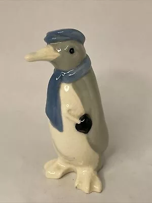 1948-55 Rare Wade Pottery Comic Penguin Family Bird Large Size 4” • $56.25