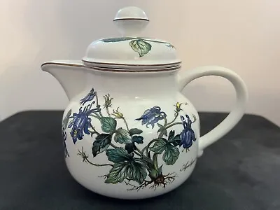 Villeroy And Boch Botanica Teapot Aquilegia Floral 6.5  (w/ Lid) Porcelain 1748 • $76.58