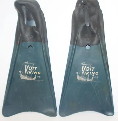 Vintage AMF Voit Viking A6 Flippers Fins Medium USA Snorkeling SCUBA Skin Diving • $39.99