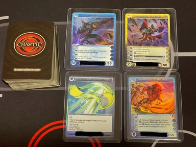 $60 • Buy Chaotic Lot- 50 Cards + 4 Super Rares