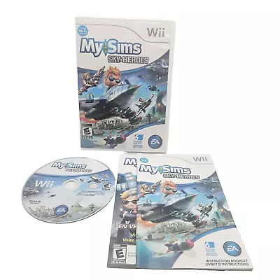 MySims Nintendo Wii 2007 CIB Complete Tested And Works My Sims • $14