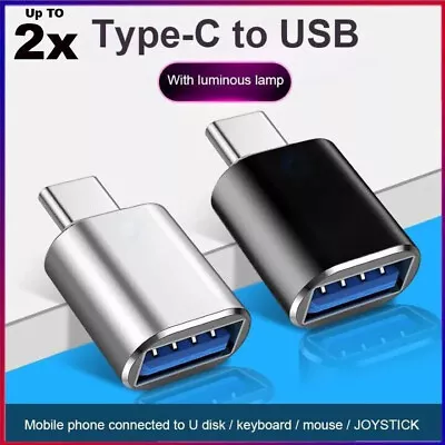 USB 3.1 Type C Male To USB 3.0 A Female Converter | OTG USB-C Data Cable Adapter • $4.90