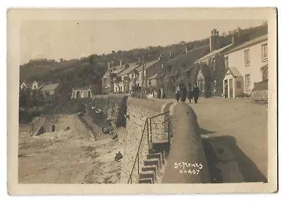 £5.49 • Buy RP St Mawes Hawke 1921 Postmark HH407 Real Photo Postcard Cornwall