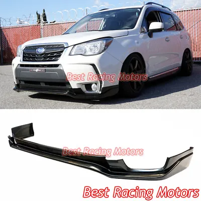 For 2014-2018 Subaru Forester XT Turbo ST Style Front Bumper Lip (Urethane) • $169.99