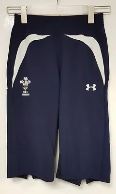 Under Armour Wales Rugby Union Long Shorts Size Youths Medium (26 ) • £10