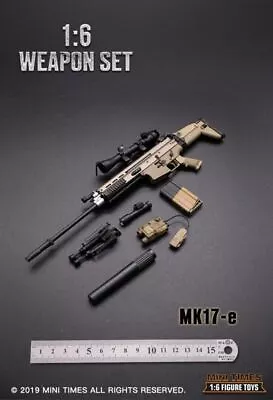 MK17 Tan Rifle Weapon Set E - MINT IN BOX • $36.10