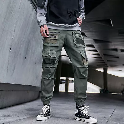 Niepce Men's X11 Cargo Pants Techwear Loose Joggers With Multiple Pockets • $57.20