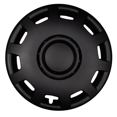 Hubcaps Wheel Cover 14 Inch Black Matte 4x Premium Design Hub Caps • $151.49