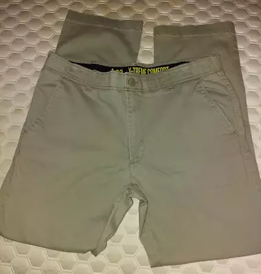 Men's Lee X-Treme Comfort Size 36X32 Khaki Stretch Work Pants • $8