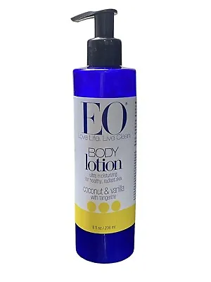 EO Essential Oils Coconut & Vanilla With Tangerine BODY LOTION 8 Oz New • $19.99