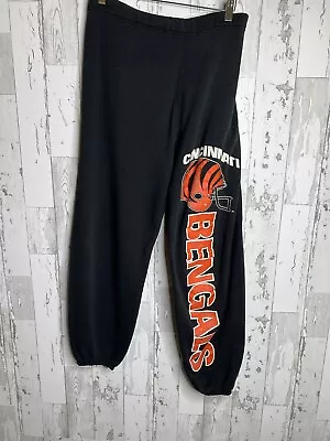 Cincinnati Bengals Vintage Sweatpants 80’s XL Joggers Artex Made In USA NFL • $37.10