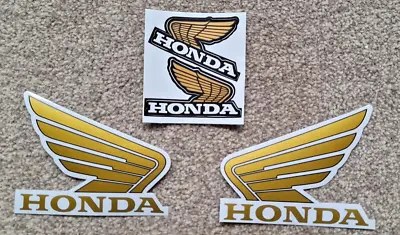 HONDA  Gold Wing 2 X  PAIRS Fuel Tank Wing Decal Vinyl Graphics STYLING  Sticker • £5.99