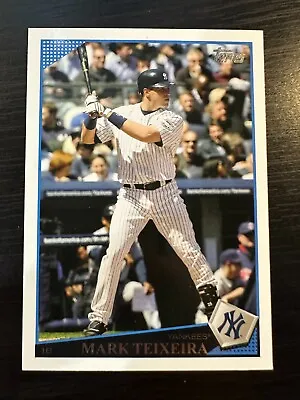 Mark Teixeira 2009 Topps Inaugural Yankee Stadium Photo Variation Sp #nyy3 • $14.99